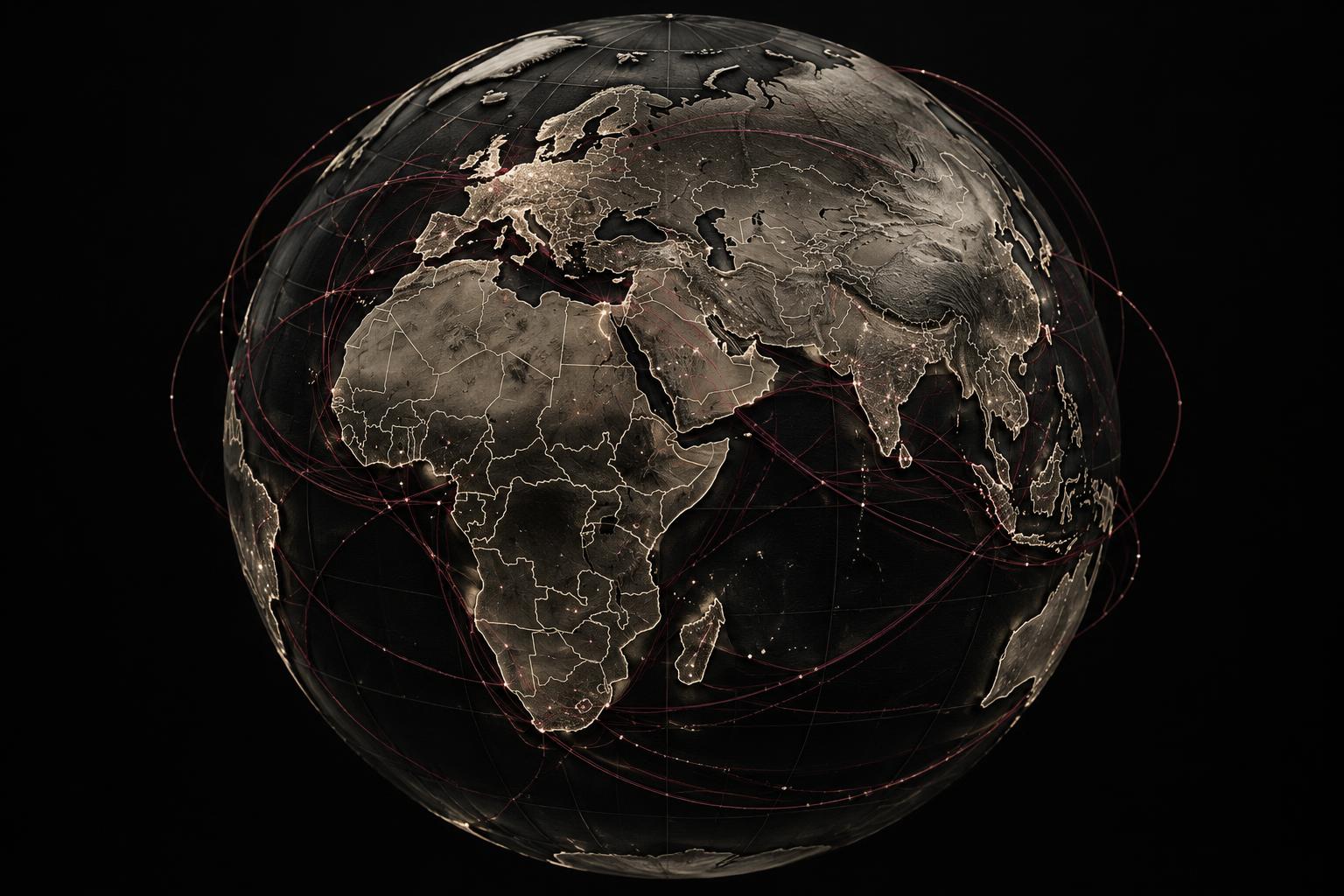 Earth with geographic boundaries and connected exposure pathways